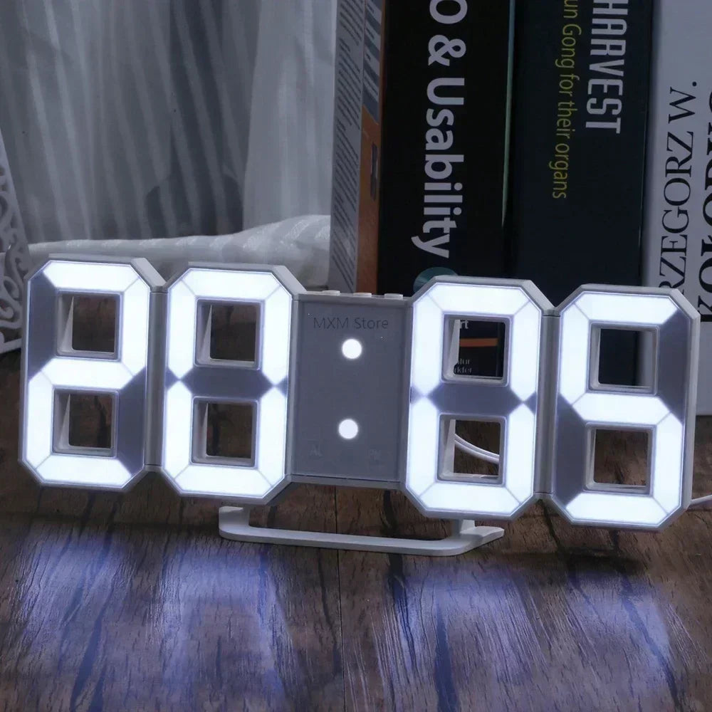 Modern Glow Clock