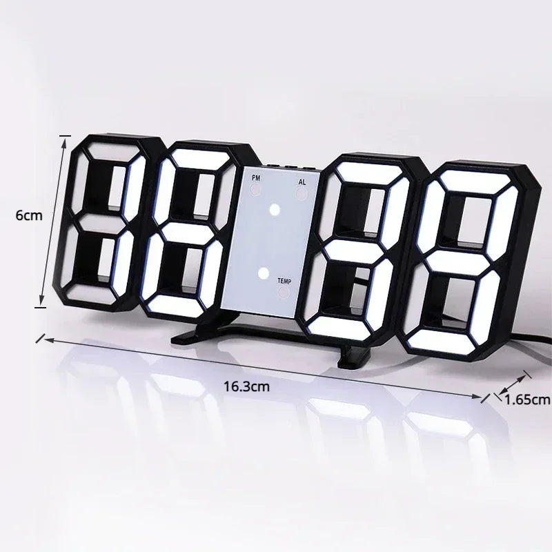 Modern Glow Clock