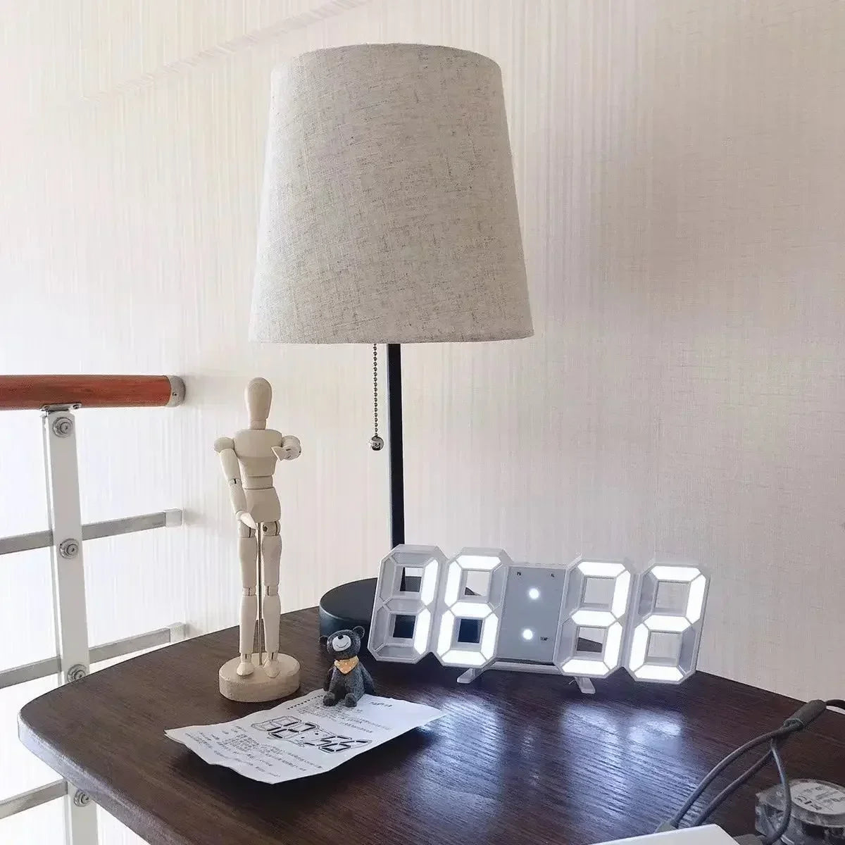 Modern Glow Clock