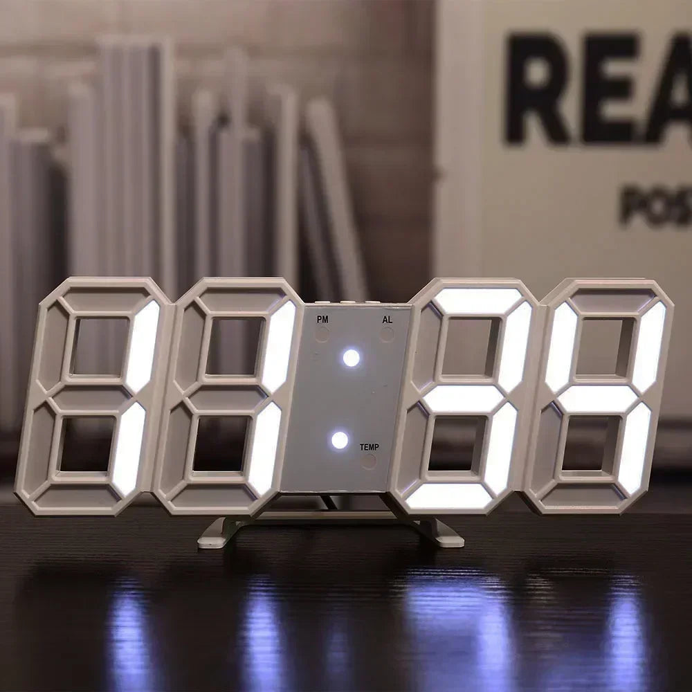 Modern Glow Clock