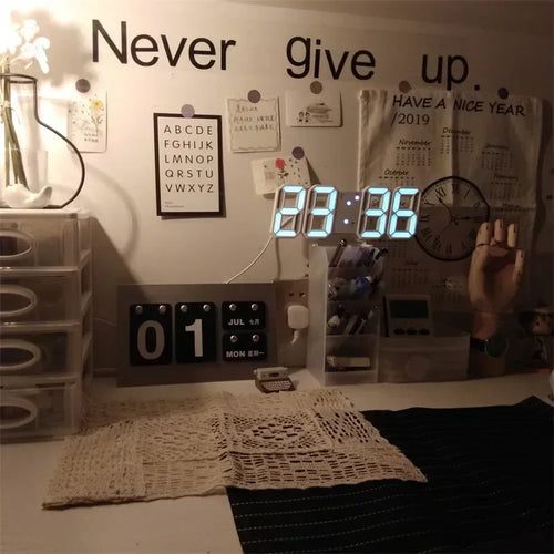 Modern Glow Clock